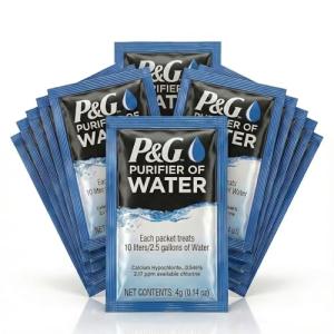 Emergency Water Purifier Packets (12 Packets)