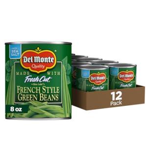 Del Monte Canned French Style Green Beans, 12-Pack