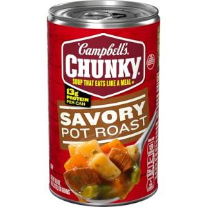 Campbell’s Chunky Savory Pot Roast Soup, 18.8 oz