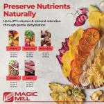 Magic Mill Food Dehydrator | Stainless Steel Jerky Dryer