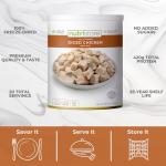 Freeze-Dried Chicken for Emergency Food Storage