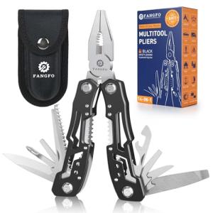 14-In-1 Multitool: Professional Stainless Steel for Survival, Camping