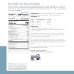 Augason Farms Dried Whole Egg Powder Can, 85 Servings