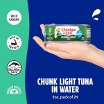 Chicken of the Sea Wild Caught Tuna Cans, 24-Pack