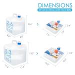 Gowithwind Collapsible Water Jug for Emergency & Camping