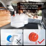 Gowithwind Collapsible Water Jug for Emergency & Camping