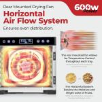 Magic Mill Pro Food Dehydrator | 7 Trays | Jerky, Treats, Herb, Meat, Fruit