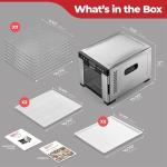 Magic Mill Pro Food Dehydrator | 7 Trays | Jerky, Treats, Herb, Meat, Fruit