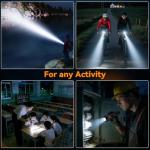 2 Tactical Flashlights - 5 Modes, 3000 Lumens