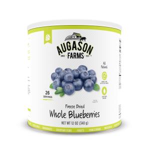 Augason Farms Freeze-Dried Whole Blueberries, 26 Servings
