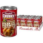 Campbell's Steak and Potato Soup, 12-Pack
