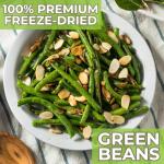 Freeze Dried Green Beans | Shelf-Stable Vegetable Snack