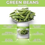 Freeze Dried Green Beans | Shelf-Stable Vegetable Snack