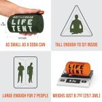 2 Person Life Tent - Emergency Shelter, Survival Gear