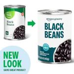Canned Black Beans - 15.25 Oz - Amazon Fresh