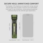 OLIGHT Seeker 4 Pro USB Rechargeable Flashlight