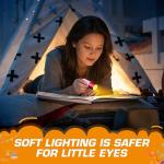 Glow-in-the-Dark Mini LED Flashlights - 3-Pack