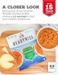 READYWISE Cheesy Lasagna - 2 Servings, Emergency Food