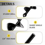 Planting Drill Bit - Bulbs & Holes Digging Tool