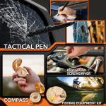 21-in-1 Survival Kit: Perfect Gift for Adventurers