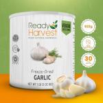 Freeze-Dried Garlic for Camping & Emergency Preparedness
