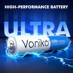 Voniko Premium AAA Batteries - 24 Pack - Ultra Long-Lasting