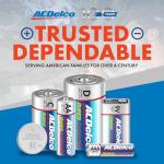 ACDelco 48-Pack AA and AAA Batteries: 10-Year Shelf Life
