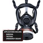 ST-100X Tactical Gas Mask for Emergency Situations