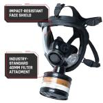 ST-100X Tactical Gas Mask for Emergency Situations