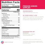Freeze Dried Fuji Apples | Bulk Survival Food
