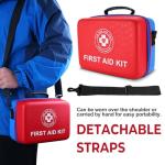 410-Piece Dual-Color Emergency First Aid Kit