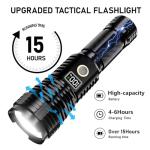 Super Bright Rechargeable Tactical Flashlight for Emergencies
