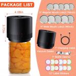 Electric Mason Jar Vacuum Sealer Kit
