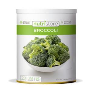 Nutristore Freeze Dried Broccoli | Long-Term Emergency Veggie