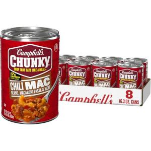 Campbell's Chunky Chili Mac Soup - 8 Pack