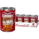 Campbell's Chunky Chili Mac Soup - 8 Pack
