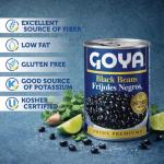 Goya Black Beans - 124 Oz Bulk Can