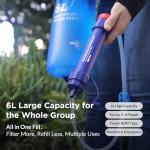 6L Gravity Water Filter: Versatile Camping Purifier