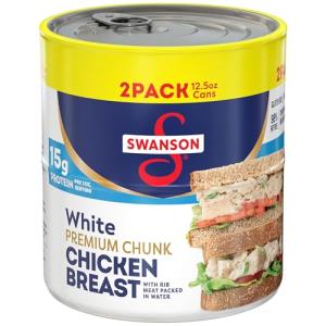 Canned Chicken Breast in Water, 12.5 OZ (2-Pack)