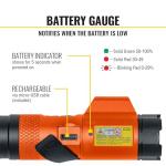 Klein Tools Rechargeable LED Flashlight with Laser