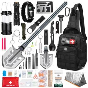 Monterra Survival Kit: 265-Piece Emergency Gear Pack