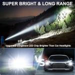 Rechargeable Magnetic Flashlights - 100,000 Lumens, Waterproof