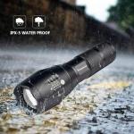 2000 Lumen LED Tactical Flashlight - 10 Pack