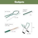 Enamelware Canning Pot Kit: 8-Piece Set & Rack