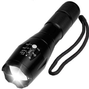 LED Tactical Flashlight S1000 PRO - Bright 2-Pack