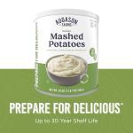 Emergency Instant Mashed Potatoes Can, 30 Servings