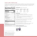 Augason Farms Sugar & Honey Blend, 227 Servings