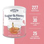 Augason Farms Sugar & Honey Blend, 227 Servings