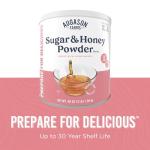 Augason Farms Sugar & Honey Blend, 227 Servings