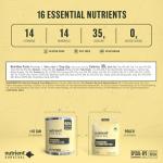Nutrient Survival Vitamin Butter Powder - 204 Servings